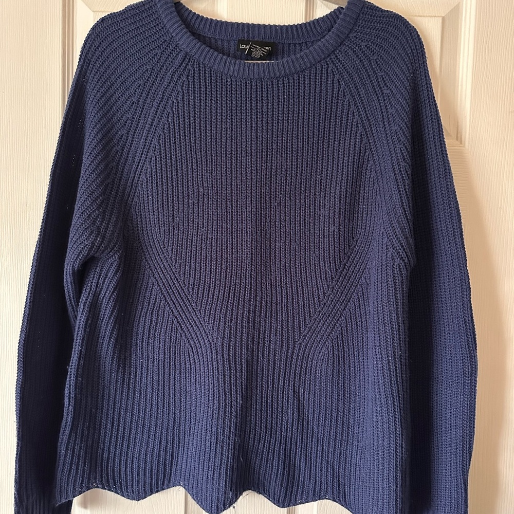 Navy Blue Women's Sweater